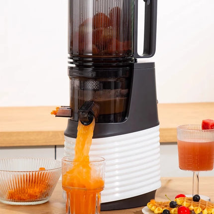 Large-caliber juicer, juicer, mixed fruit and vegetable machine, soy milk ice cream, household and commercial pure juice