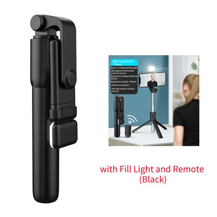 Phone holder Selfie Stick Wireless Tripod Stand Bluetooth Remote Extendable Tripod for iPhone Mobile Phone Tiktok Live Streaming