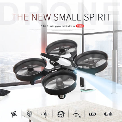 H36 RC Drone Quadcopter 3D Flip Pocket Remote Control Helicopter Plane RC Dron Quadcopter Toys Christmas Gift for Kids JJRC H36