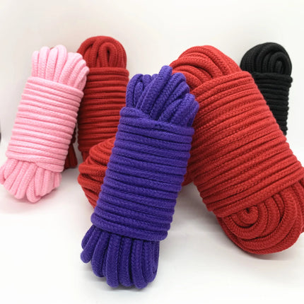 Cotton Exotic Shibari Accessory of Handcuffs Bondage Rope for Men Women Fetish Slave Cosplay Binder Restraints Touch Tie Up Fun