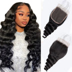 loose wave / 5x5 closure / China Mainland|16inches