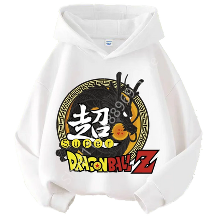 2026 Dragon Ball Chibi Characters Kids Hoodie 100-160 Size 3-12 Years Boys Casual Sporty Children's Sweatshirt