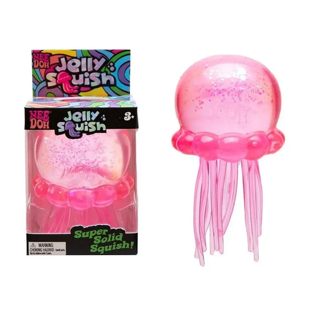 Schylling Needoh Fuzz Ball Jellyfish Squishy Blind Box Soft Stress Relief Squishies Toy Cute Relaxing Squeeze Sensory Toy ******