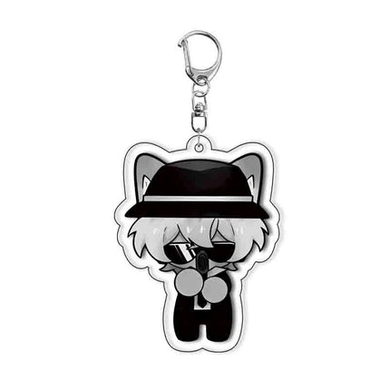 Game Forsaken Cosplay Keychain Unisex Kawaii Acrylic Pendant Keyring Key Chain Bag Accessories Decoration Ornament Props