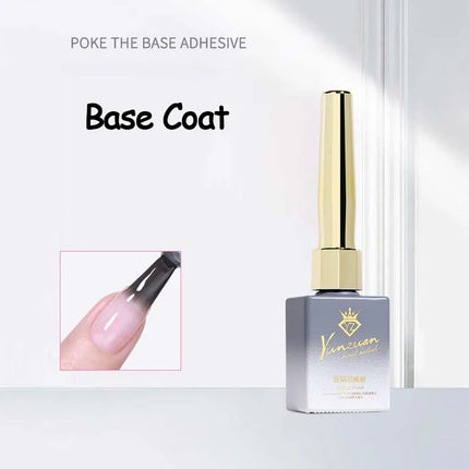 Poke Poke Nail Art Glue Lace Hole Nail Graffiti Letter Painting Art Gel Black White Ocean Wave Texture UV LED Soak Off Varnish