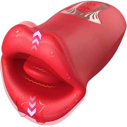 Powerful Sucking Vibrator for Women Tongue Licking Clitoris Sucker Female Oral Nipple Stimulator Sex Toys for Adults Goods 18+