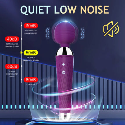 10 Speeds Powerful AV Magic Wand Clitoris Sex Toys for Women G spot Vibrator Massager Adult Sex Product