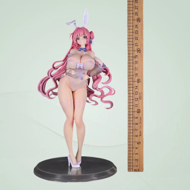 Dorothy Bunny Girl Anime Figure Standing Lace Pink Hair PVC Model Game Peripheral Desktop Decoration 27cm Adult Collectors
