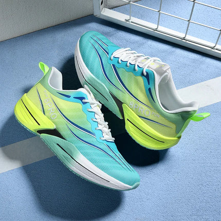 Men Sports Running Shoes Casual Marathon Breathable Lightweight Women's Comfortable Athletic Nonskid Walking Sneakers Outdoors