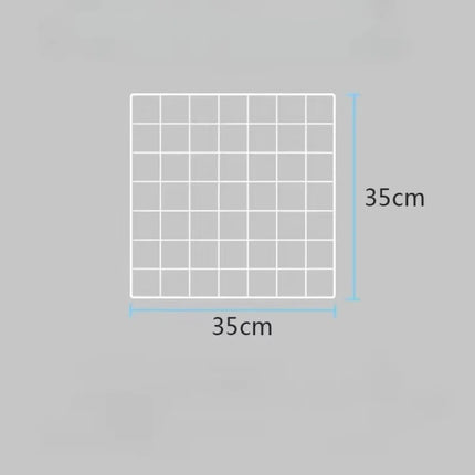 Grid Art and Photo Racks, Modern Metal Display Brackets for Grid Panels, Desktop Stands, and Jewelry Booth Racks