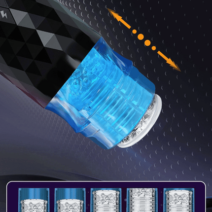 Thrusting Rotating Mastubator Automatic Male Masturbator Cup Pocket Pussy Blowjob Electric Male Piston for Penis Men Sex Toys