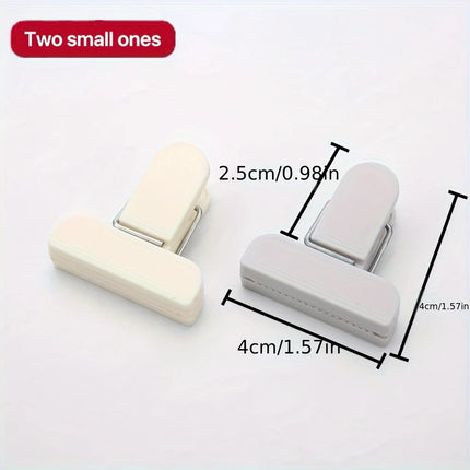 8Pcs/lot Food Bag Clips Portable Food Snack Storage Seal Sealing Bag Clips Sealer Clamp Kitchen Accessories Food Close Clip