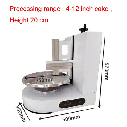 Automatic Cake Cream Spreader - Electric Machine for Spreading, Coating, Filling & Smoothing | Bread & Cake Decoration Tool