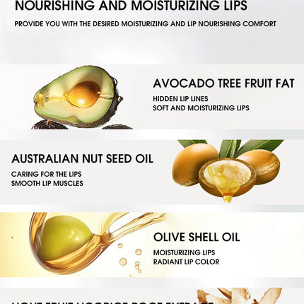 Vitamin C Lip Essence Oil Lip Oil Moisturizing Lip Liquid Hydrating moisturizing primer Improve lip lines and remove dead skin f