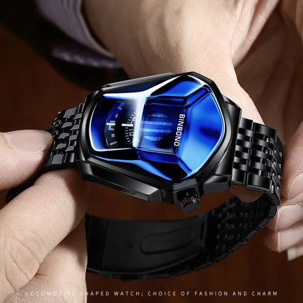 BINBOND New Casual Unique Digital Clock Men Luxury Watch Automatic Watches Mens Gold Fashion Quartz Wristwatches Montre Homme 01