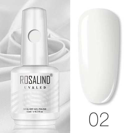 ROSALIND 15ml Nail Gel Polish Macaron Hybrid Varnish Semi Permanent Nail Art Design Soak Off Top Base Coat Esmalte UV Gel Nail