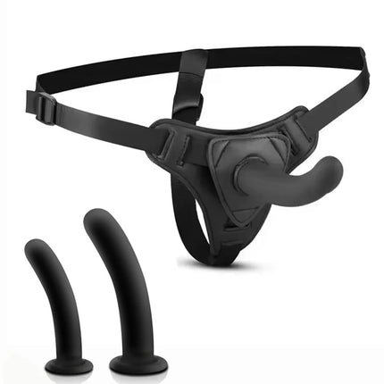Adult Supplies Sex Toy Wearable Dildo Realistic Sex Toy For Lesbian Women Couples Dildo Strap On Penis Suction Cup Anal Plug