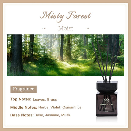 NAMSTE 100ML Premium Aroma Diffuser Oil for Home Car Air Freshener Room Perfume Long Lasting Fragrance Reed Sticks Fragrance Hot