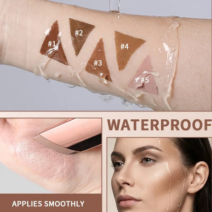 Triangle Bronze Contour Stick Face Sculpting Concealer Cream Cover Dark Circle Hydrating Long Lasting Anti-oxidant Facial Makeup