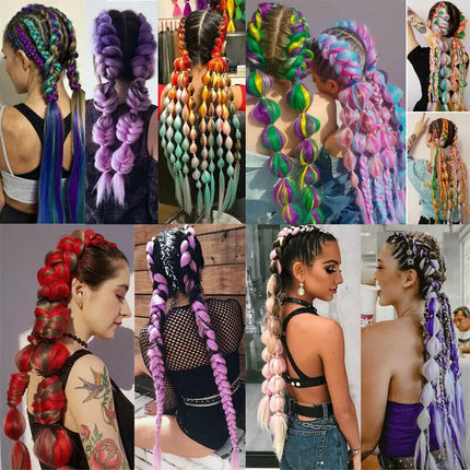 Easy Braiding Hair Kanekalon Jumbo Synthetic Crochet Curly Hair Wholesale Expression Braiding Hair Pre Stretched Extensions