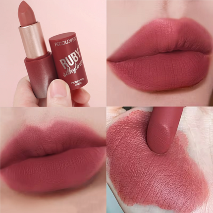 1PC Matte Lipstick, Autumn Rose Shade-Alluring & for Every Light Beige, 16-Hour Long-Lasting Wear with Waterproof and Sweatproof