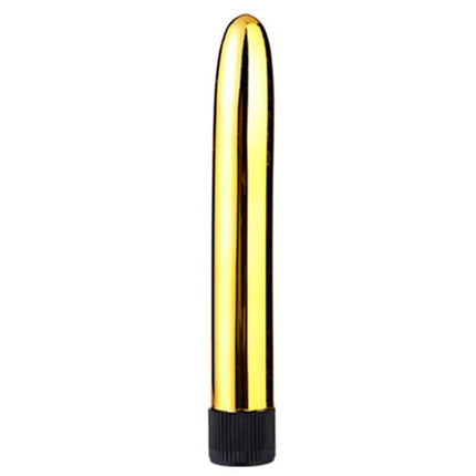 6-Color Metal Body Vibrator, AA Battery Powered, 18cm Relaxation Massage Bullet Seducer clitoral stimulation Sex toys for Women