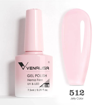 7.5ml Venalisa TPO FREE HEMA FREE Gorgeous Color Nail Gel Polish Long Wear Soak Off UV LED Gel Varnish Nail Manicure Gel Varnish