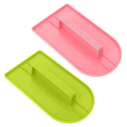 1PC Cross border Baking Plastic Scraper, Kitchen Cake Cream Flatner, Home Decoration Quick Fixing Device, Commercial Tool