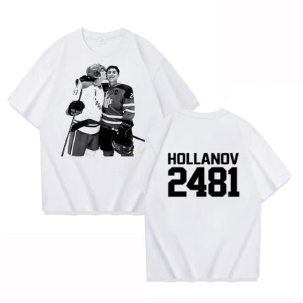 24 Hollander Montreal Voyageurs Club T-Shirt Men Women Heated Rivalry Ilya Rozanov 81 T-Shirt High Quality Tees Shirts