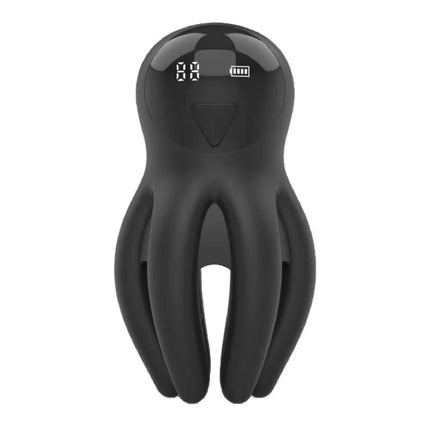 Masturbador Masculino Pulpo Copa De Avión Pene Masculino Vibrador Ejercitador Glande Masajeador Estimulador Placer Juguete Jugue