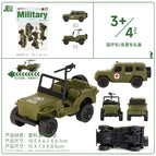 Pull-back Vehicle 4p / China Mainland