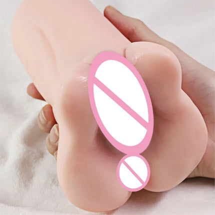Realistic 3D Silicone Female Torso Sex Doll Half Body Pussy Male Masturbator Adult Toys Plus Size Curvy Masturbation Toy for Me
