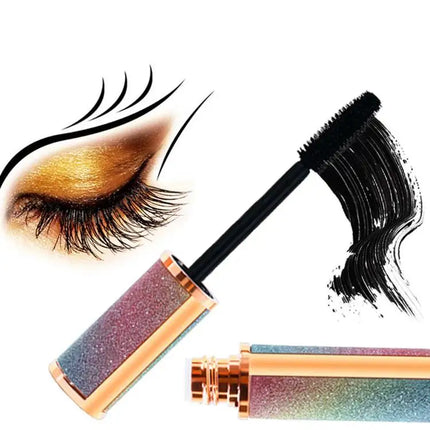 Diamond Mascara Waterproof Long-lasting Curling Styling And Eyelash Non-Smudged Thick Mascara Eye Makeup Primer E1S6