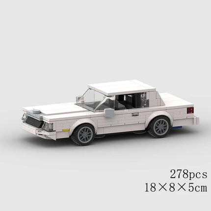 MOC Speed Sports Super Race Car Model Building Blocks DIY Bricks City Technical Rally Great Racing Vehicle Christmas Gift Toy