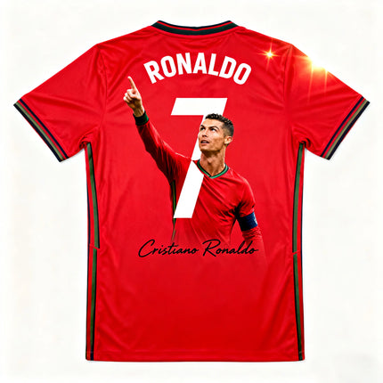 Hot Sale Ronaldo #7 Football Soccer T-Shirt 2025 Men Women Boys Girls 3D Print Training Jersey Breathable Comfortable Wear