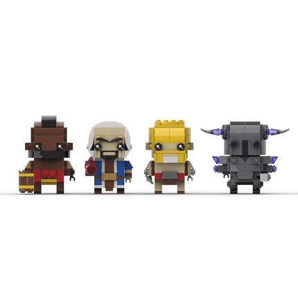 Royal Clash Brickheadz MOC Building Blocks - Holiday Gift