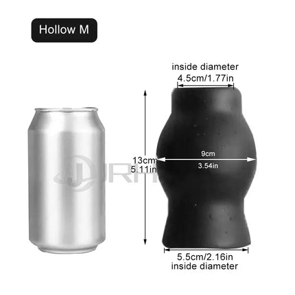 8/9/10cm Fisting Hollow Anal Plug Soft Silicone Huge Butt Plug for Women Men anal dilatation Prostate Massage Sex Product