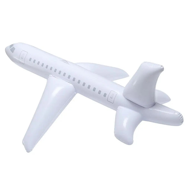 100cm Inflatable Airplane Float Airplane Ball with Inflatable Tube for Outdoor Swimming Outdoor Inflatable Toy For Kids
