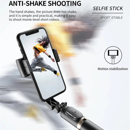 Handheld Gimbal Stabilisateur Estabilizador Selfie Stick Smartphone Action Kameralar Bluetooth Tripod For Live Broadcast