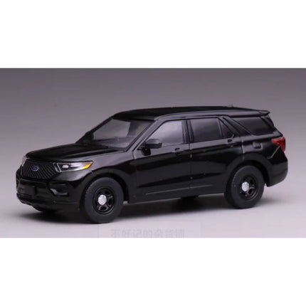 596 1/64 Scale E350 Explorer Suburban Tahoe Model Die-cast Alloy Car Model Collectible Decorative Ornament