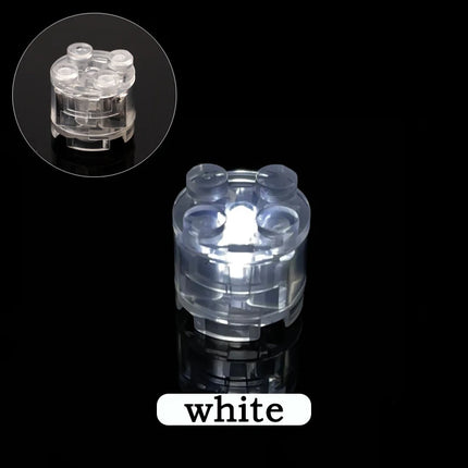 5/10pcs 2x2 dot LED Light Up Colorful Accessories Classic Brick Education Light-Emitting Compatible Leduo Building Blocks Kid
