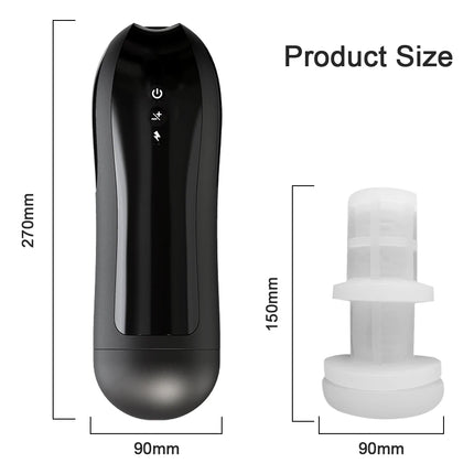 Automatic Male Mastubator Vibration Blowjob Machine for Men Masturbation Cup Sex Toys Adult Goods for Men Masturbate Supplies
