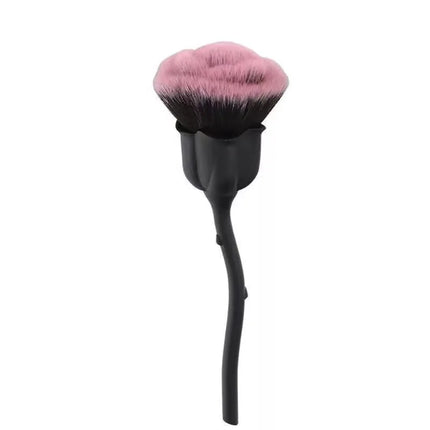 1pc Black Rose Shaoed Loose Powder Makeup Brush Women Face Beauty Tools Nail Art Dusting Brush Foundation Grooming Makeup Tools