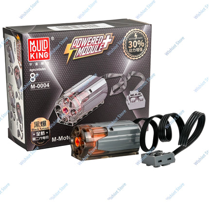 Mould King Technology Parts Power Motor M L XL Servo Motor 4.0 6.0 Remote Control for MOC Electric Building Blocks Modification