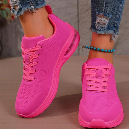 Running Shoes Womens Sneakers Light Thick Sole Woman Casual Sports Shoes Breathable Jogging Trainers Walking Tenis Ladies Shoes
