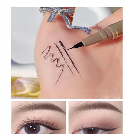 Waterproof Liquid Eyebrow Easy To Color Sweat-proof Eyebrow Pen 0.005MM Ultra Thin Head Eye Makeup Cosmetic Sleeper Pen