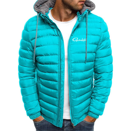 Gamakatsu Fishing 2024 Men's New Autumn and Winter Seven Colour Hooded Jacket Printing Design Exquisite Hooded Coat Tops