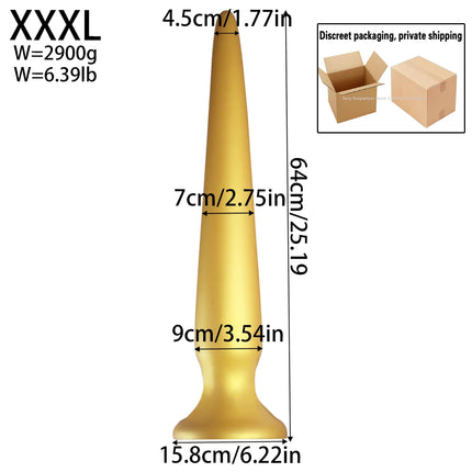 Huge 64cm Extra Long Anal Plug S-Xxxxl Butt Plug Dilatdor Anal Sex Toys For Women Men 18 Gay Bdsm Toys Vagina Orgasm Masturbator