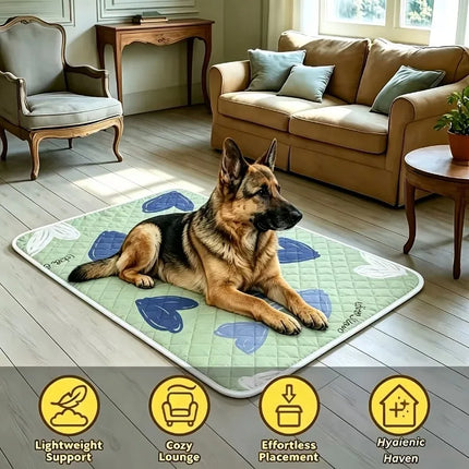KEMORELA Ice Cool Upgrade Extra Large Cooling Dog Mat Cooling And Breathable Small Big Dogs Pad Breathable Pet Cold Bed