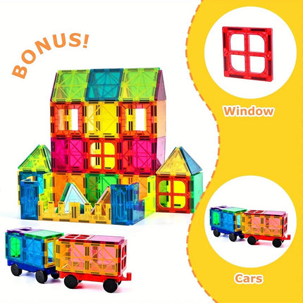 Magnetic Building Blocks Magnetic Force Plate Children's Toys, Creative Toys Architect, Handheld Children's Gifts